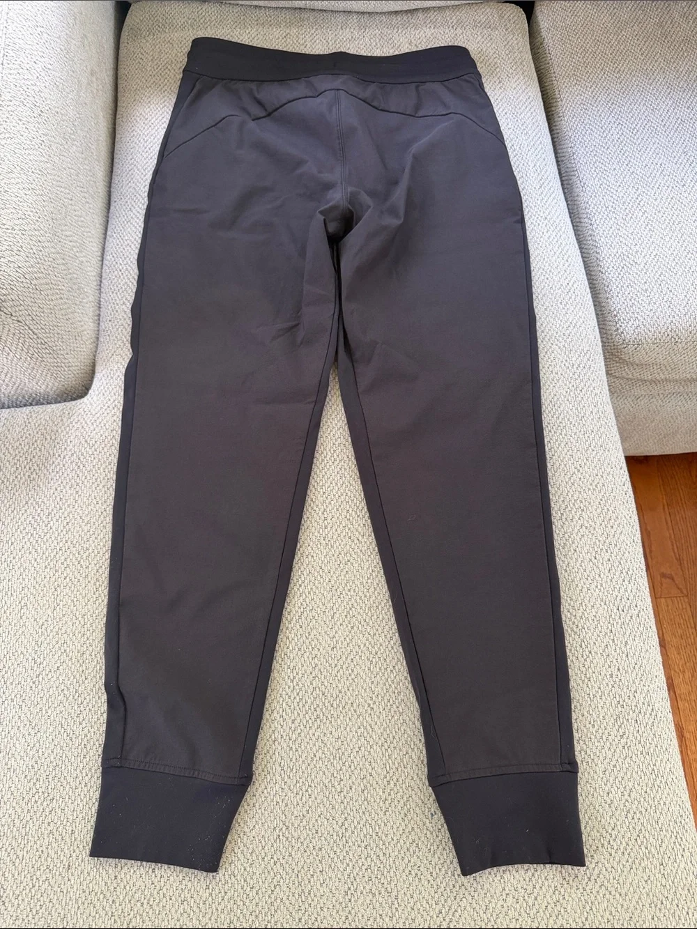 Athleta Black Women's Track Joggers with Zip Pockets